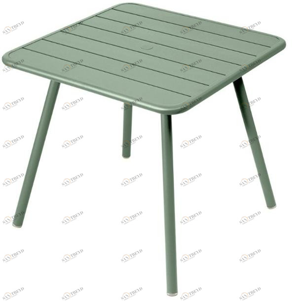 Fermob Квадратный алюминиевый садовый стол Luxembourg 4135