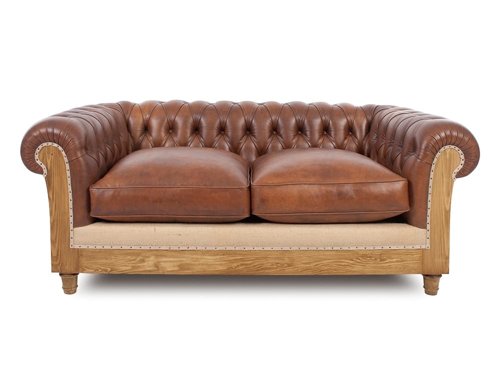 3-местный кожаный капитонный диван CREARTE COLLECTIONS Chesterfield Loor Essence ARCH-00061646 - Вид №22