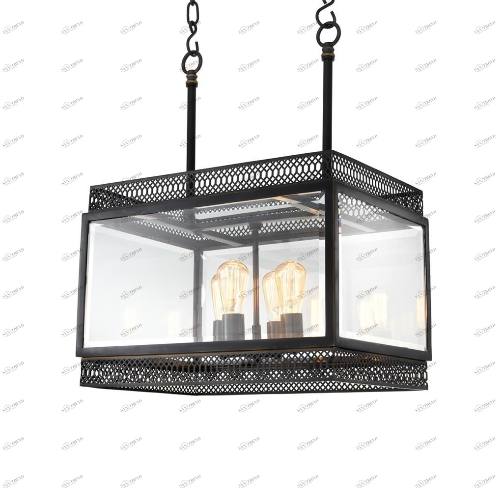 Люстра Roma S от Eichholtz черная чёрная 111009 EICHHOLTZ ДИЗАЙНЕРСКИЕ, EICHHOLTZ 061623 Чёрный 