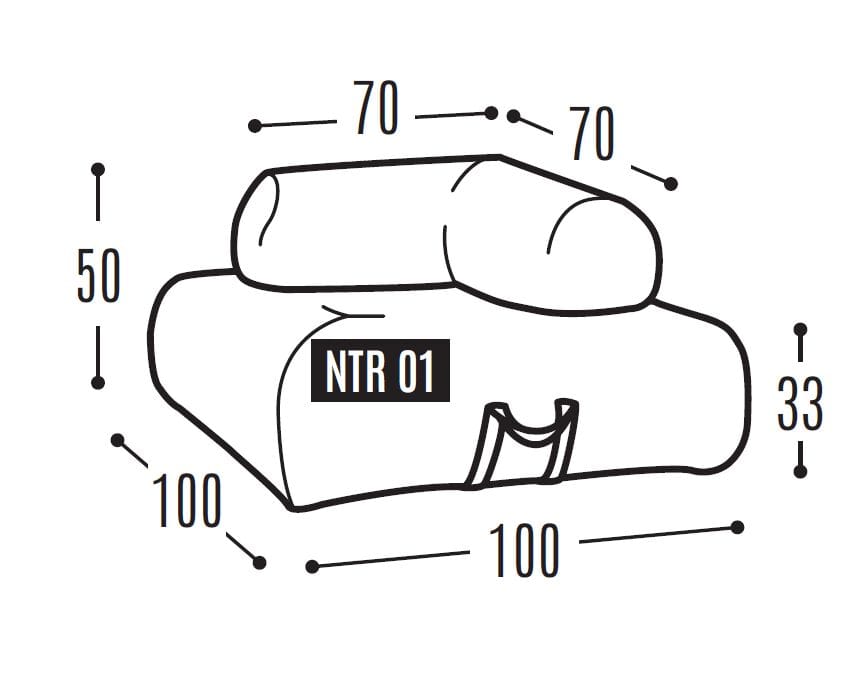 Съемное кресло из ткани isOnAir ARCH-00142520 - Вид №2