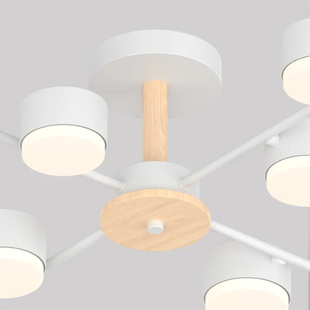 Люстра СЕМЬ ОГНЕЙ Лоре - скандинавский свет для помещений до 24 м² 89421932 STLM-1565163 - Вид №2