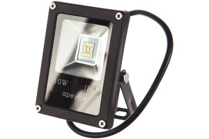 15829776 Светодиодный прожектор SMD, 220 В, 10 Вт, IP65, слим, ХБ 05-18 Apeyron