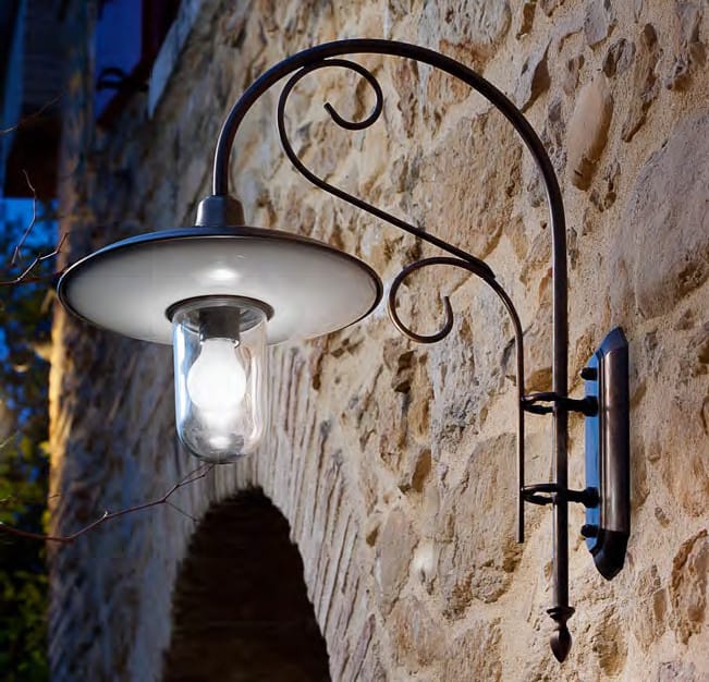 Металлическая наружная настенная лампа Aldo Bernardi ARCH-00044312