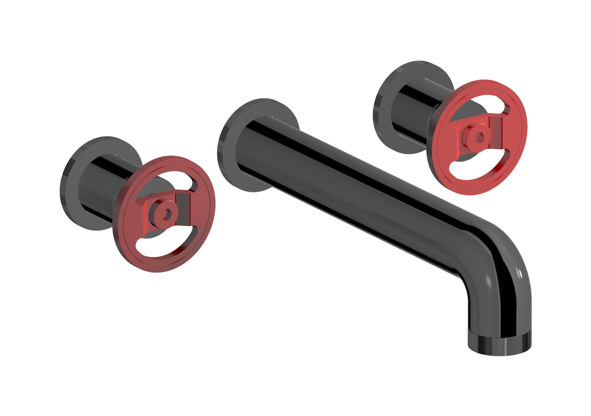 Настенный смеситель для раковины с 3 отверстиями IB Bold ARCH-00057322 - Вид №7