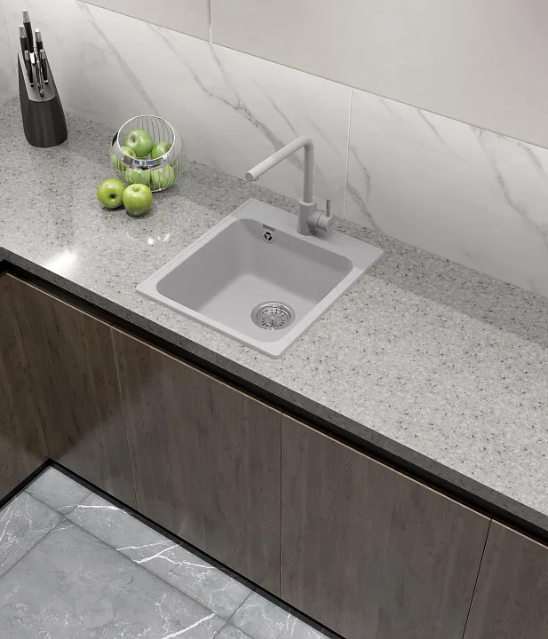 Кухонная мойка Кварц QUARZ S460 GranFest 17-S460 - Вид №5