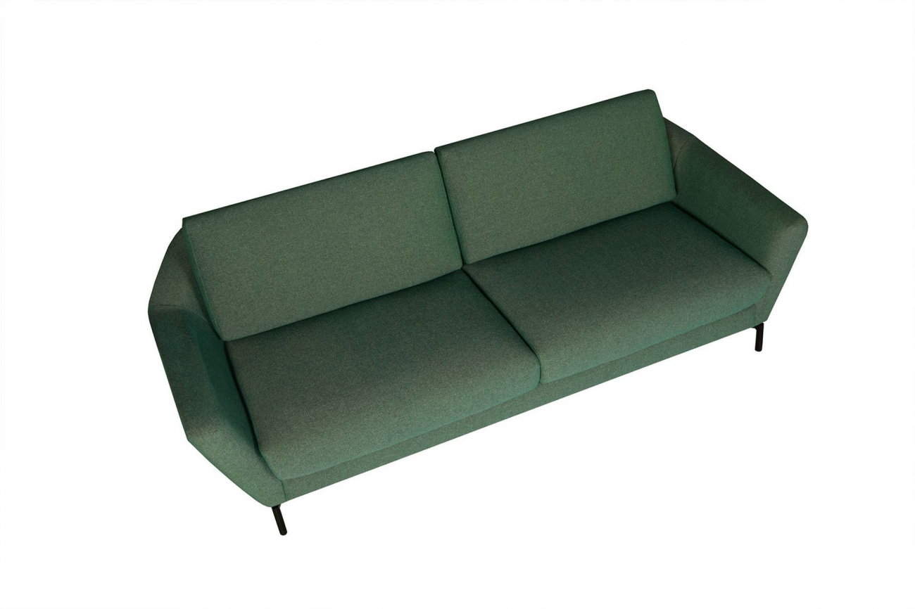 Диван трехместный прямой зеленый Agda SITS ДИЗАЙНЕРСКИЕ, AGDA 191851 Зеленый  - Вид №3