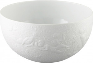 81013 Rosenthal Салатник Rosenthal Волшебная флейта 22см, фарфор, белый Фарфор