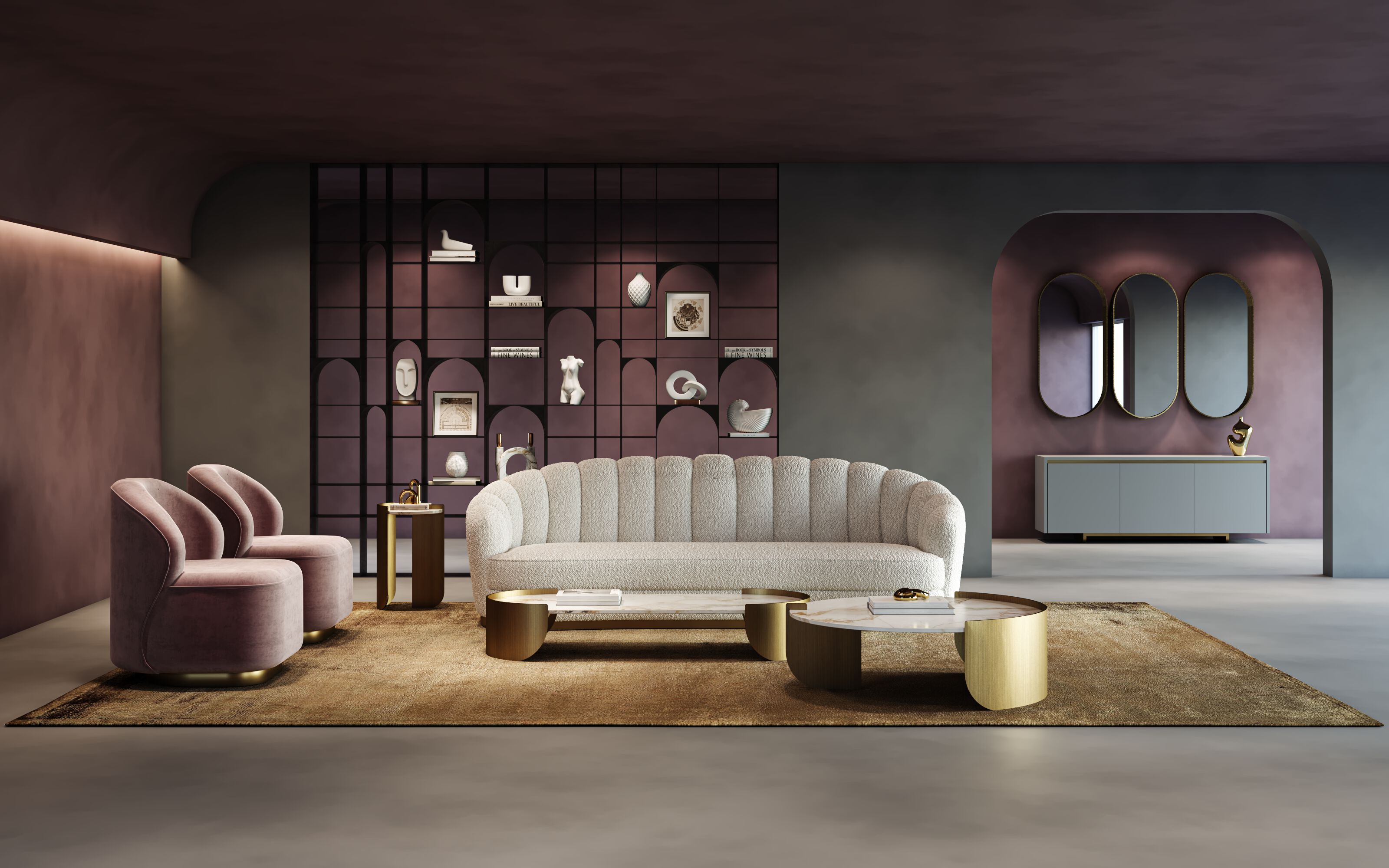 3-местный тканевый диван CASA +39 ENCORE Italia ARCH-00113478 - Вид №4