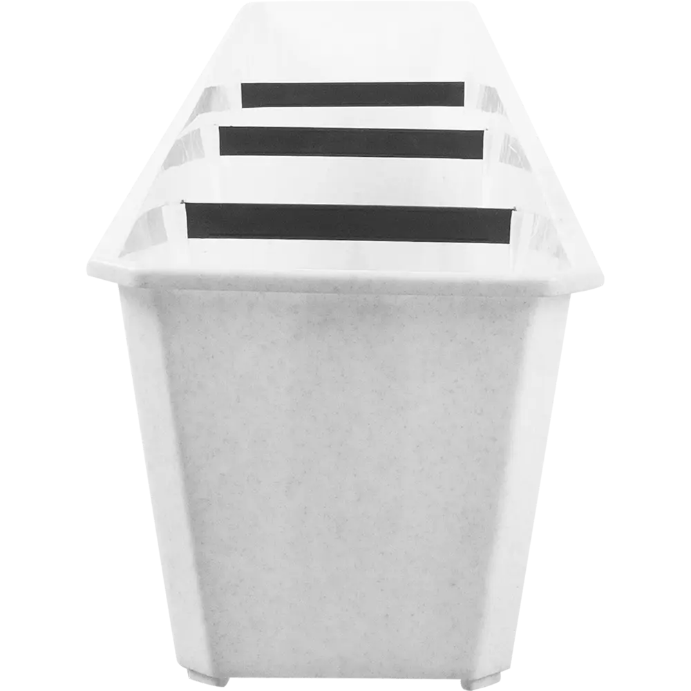 Балконный ящик INGREEN для цветов мраморный 100 см 12973467 STLM-0002612 - Вид №1