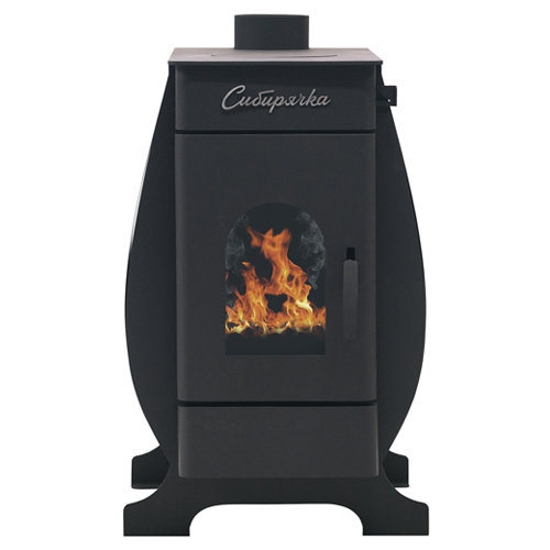 Отопительная печь НМК Сибирячка-9 с окрашенным кожухом 6653 - Вид №1