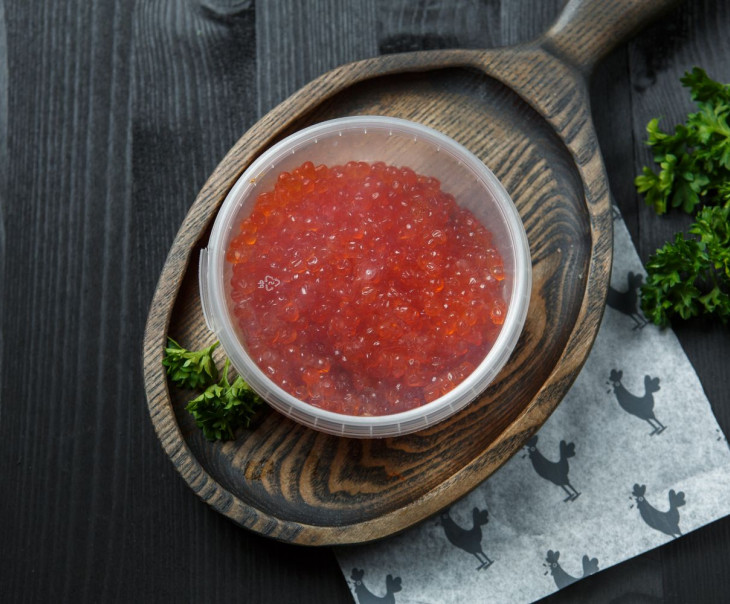 6996 Икра горбуши зернистая Дмитрий Носов и Сергей Копейкин Вкусляндия  - Вид №3