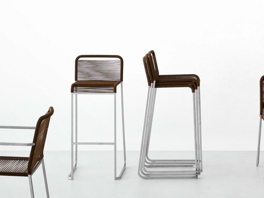 Lapalma Высокий табурет из полиэстера Aria S46 - Вид №2