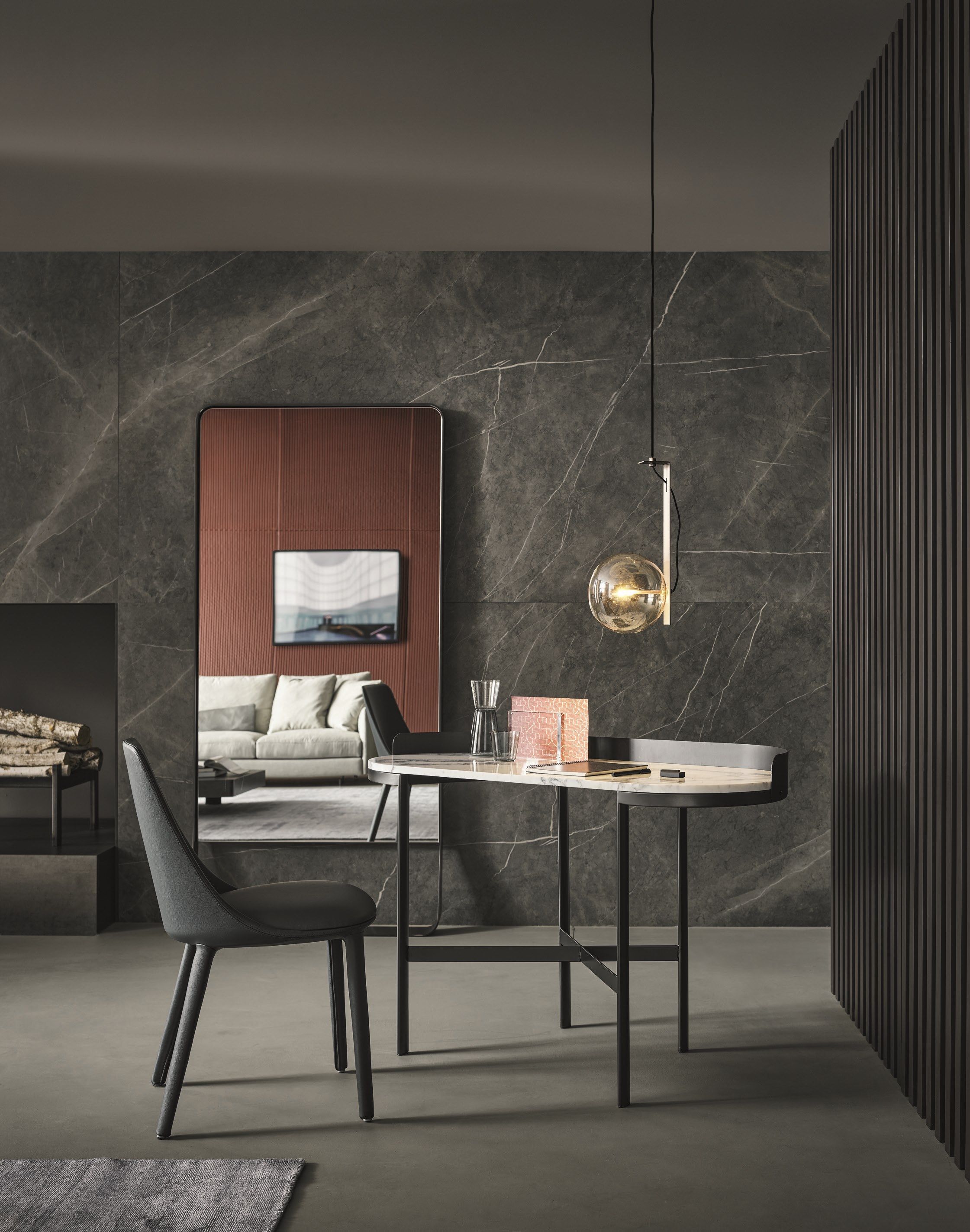 Мобильный металлический туалетный столик BONALDO ASIA ARCH-00073003 - Вид №3