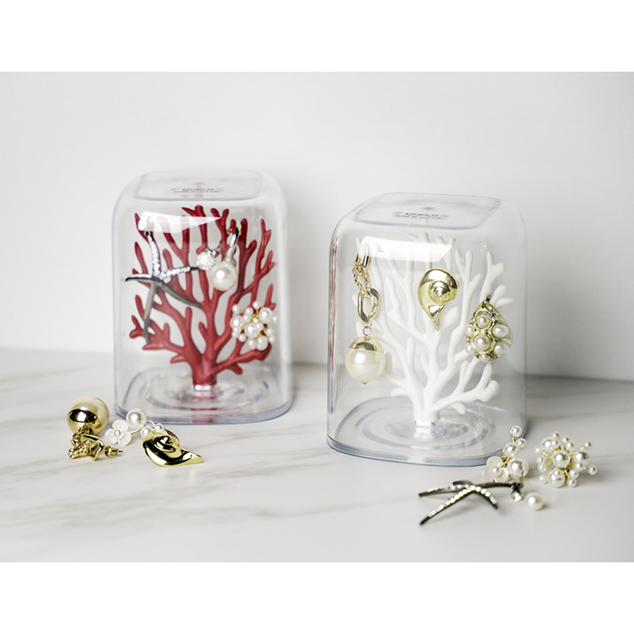 QL10336-CL-WH Органайзер coral белый Qualy  - Вид №4