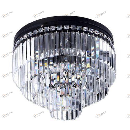 Дизайнерский потолочный светильник Spot Light Aurora 9119828 SPOT LIGHT ДИЗАЙНЕРСКИЕ, КАСКАДНЫЕ 103109 Прозрачный;черный 