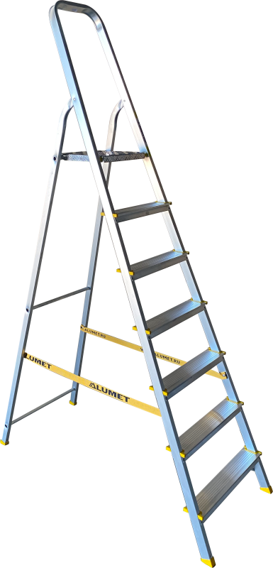 Стремянка алюминиевая с анодированным покрытием Premium