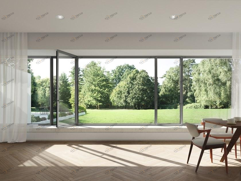 Schüco Окно из алюминия и стекла sun-id-1418734