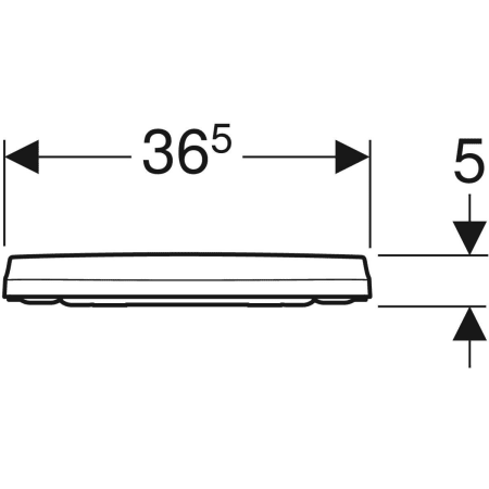 574950000 Сиденье для унитаза Geberit iCon тонкое исполнение Geberit  - Вид №3