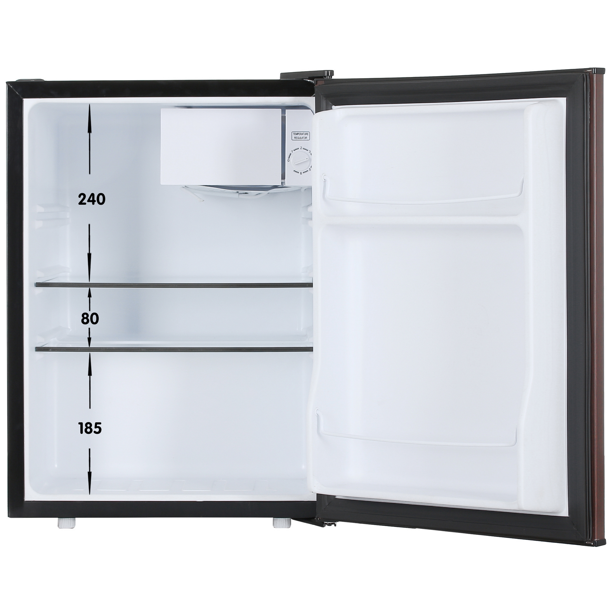 6628493 Холодильник компактный   Tesler RC-73 коричневый STDN-0055520 - Вид №1