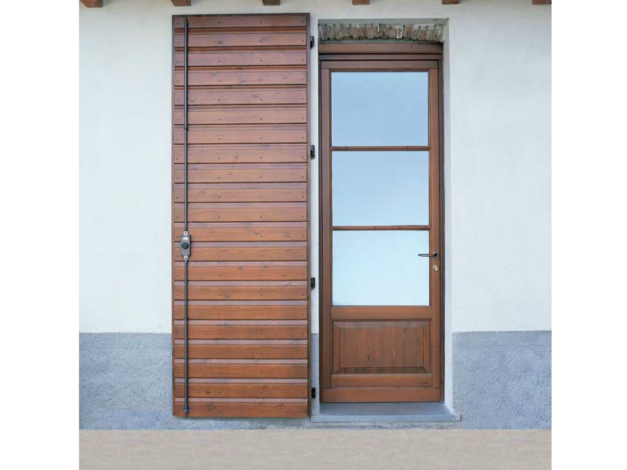 Темные в сосне Carminati ставни и Антони ARCH-00068664 - Вид №1