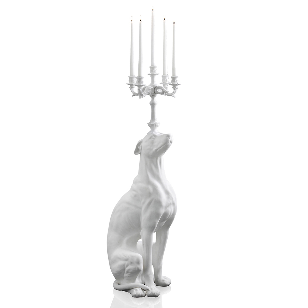 300064,1 ABHIKA СВЕЧА. ГРЕЙХАУНД БИСК. WHITE 300064.1 - Вид №1