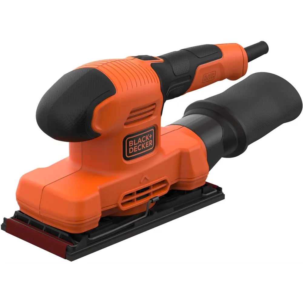 Вибрационная шлифмашина сетевая Black&Decker BEW220, 150 Вт, 90x187 мм BLACK + DECKER STLM-2057776