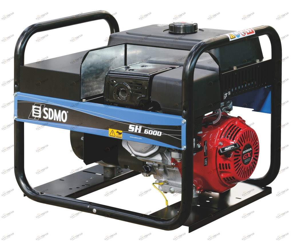 Бензиновый генератор SDMO SH 6000 S sun-id-1031368