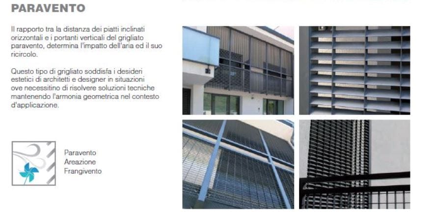 Стальной экран ограждения GRIDIRON Frangisole и Экран ARCH-00074424 - Вид №7