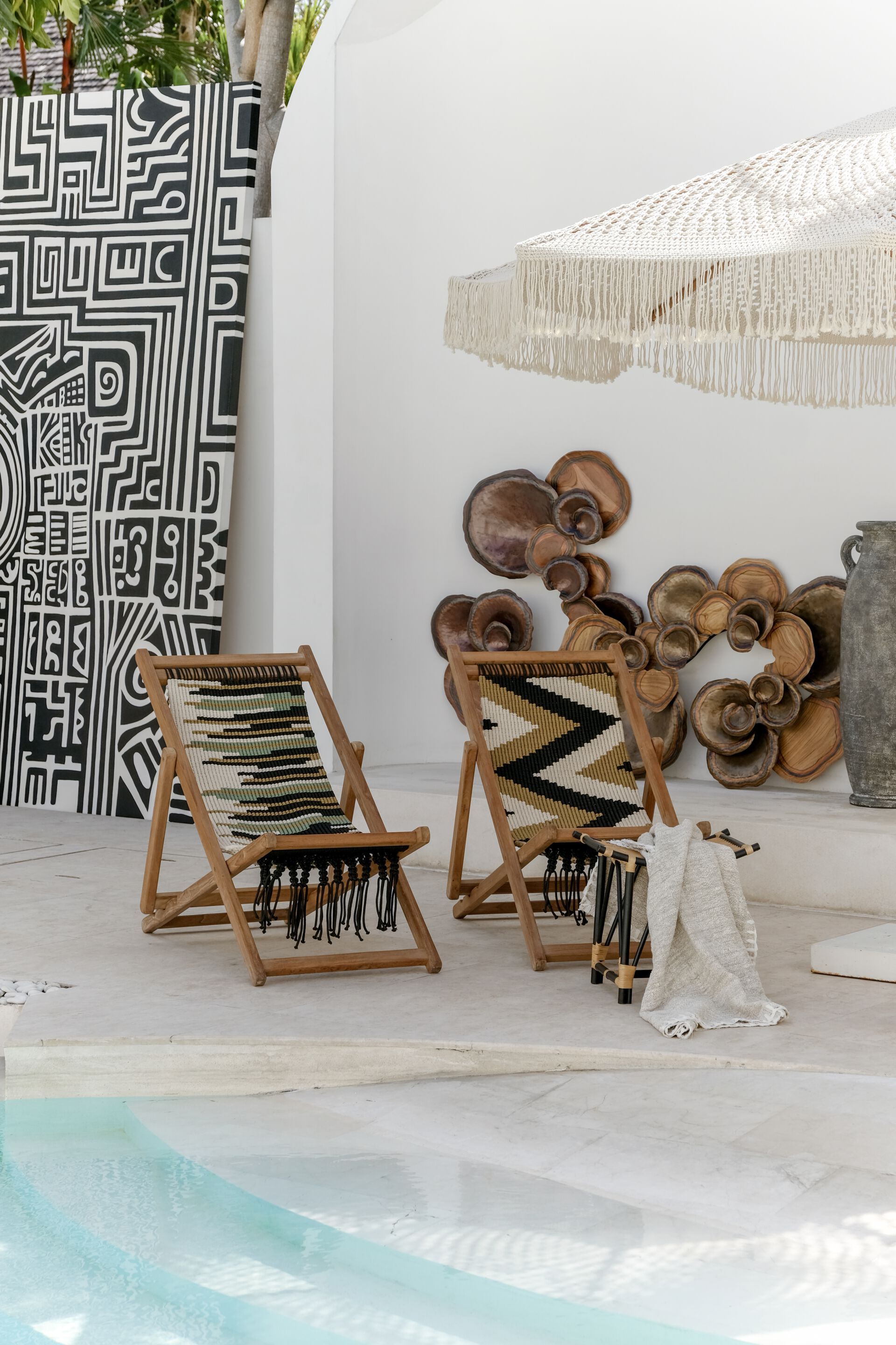 Кресло для отдыха из тикового дерева и веревки cbdesign Виареджо ARCH-00142467 - Вид №15