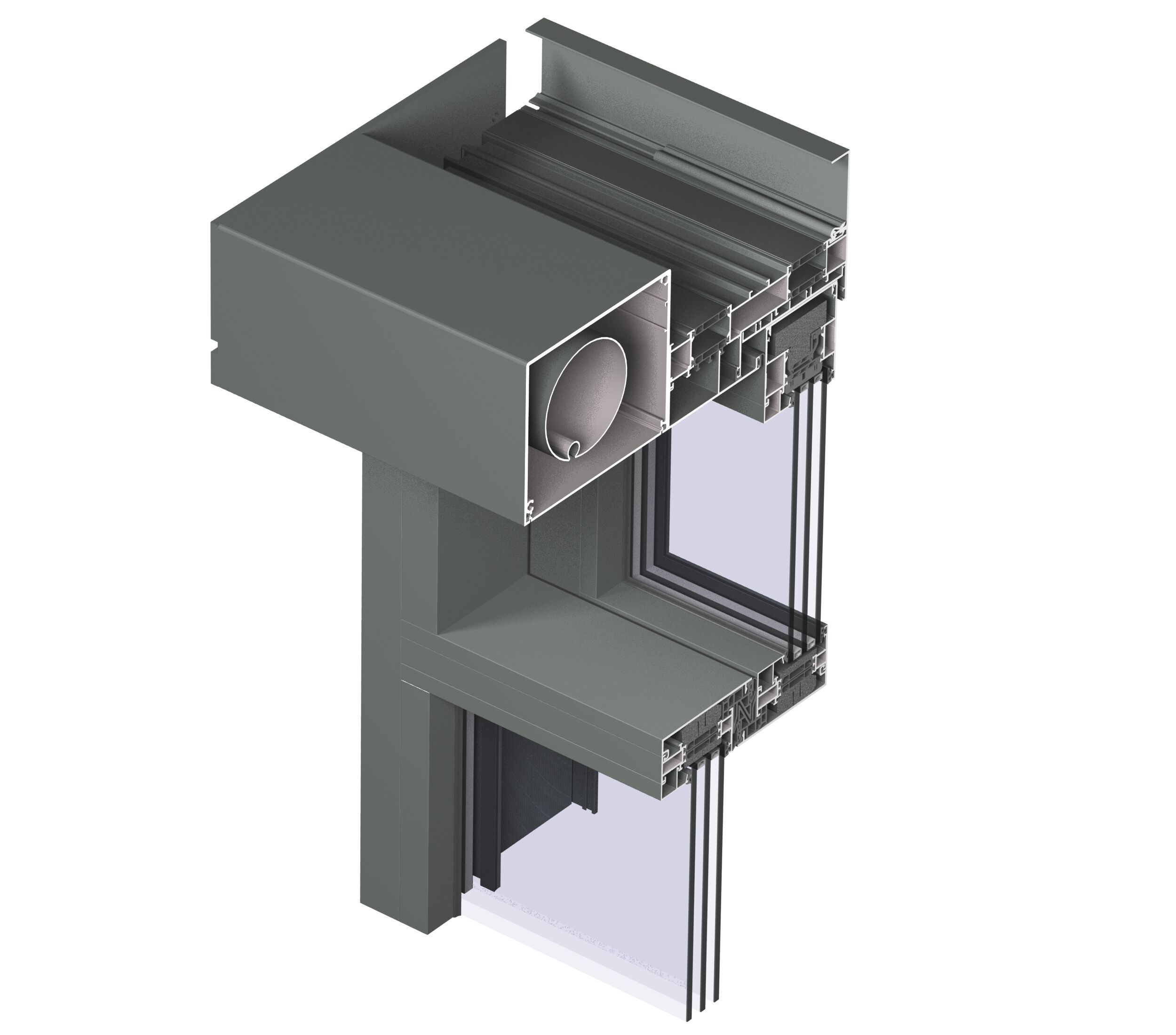 Алюминиевое раздвижное окно с тройным остеклением Reynaers Aluminium MasterPatio ARCH-00114733 - Вид №3