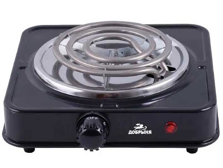 5359331 Плита компактная электрическая Добрыня DO-2205B черный STDN-0127715