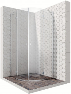 Душевое ограждение Ambassador Diamond 12011101 (900x900x2000), 1 место