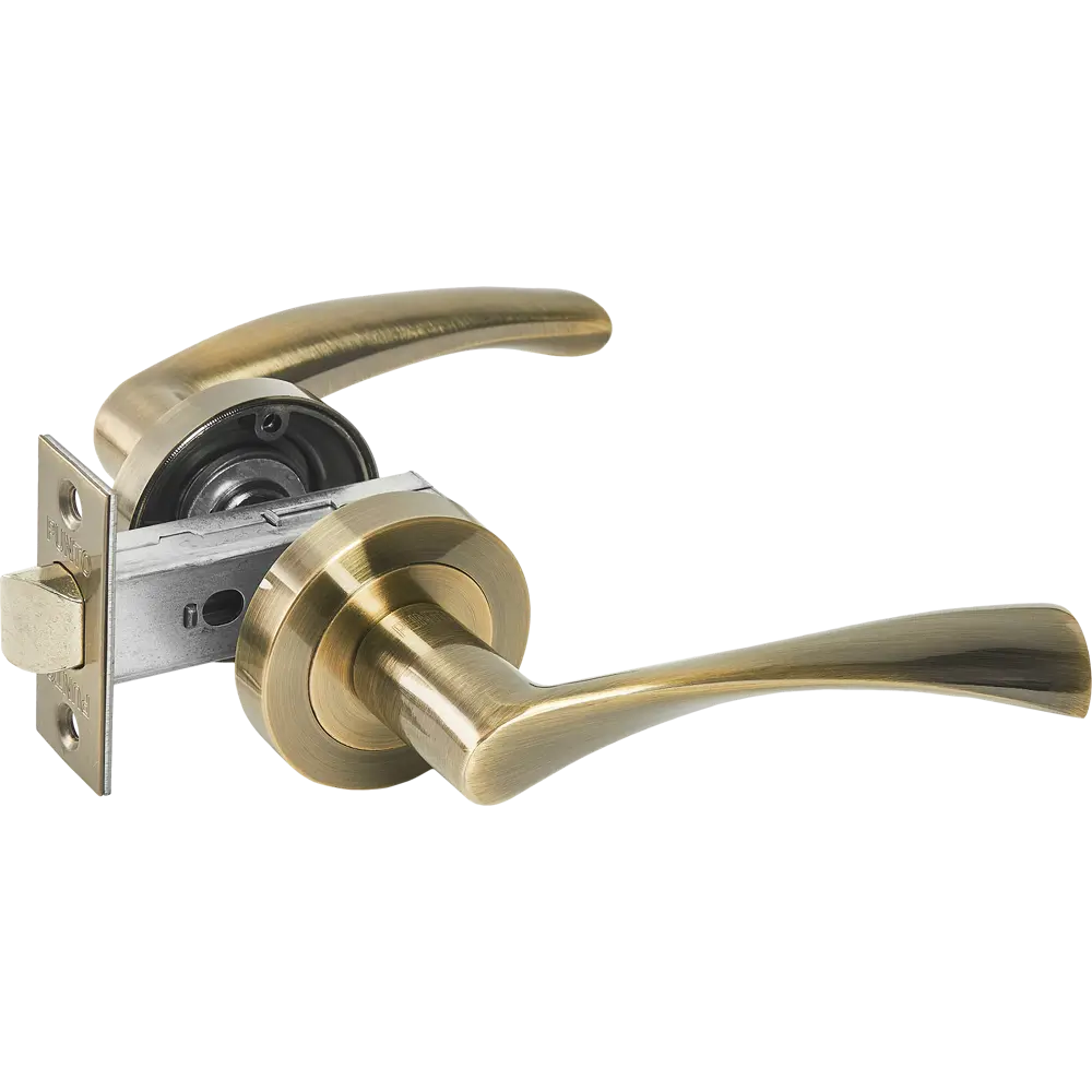 Дверные ручки PUNTO Crona в бронзовом исполнении для межкомнатных и входных дверей 85202131 STLM-0059784