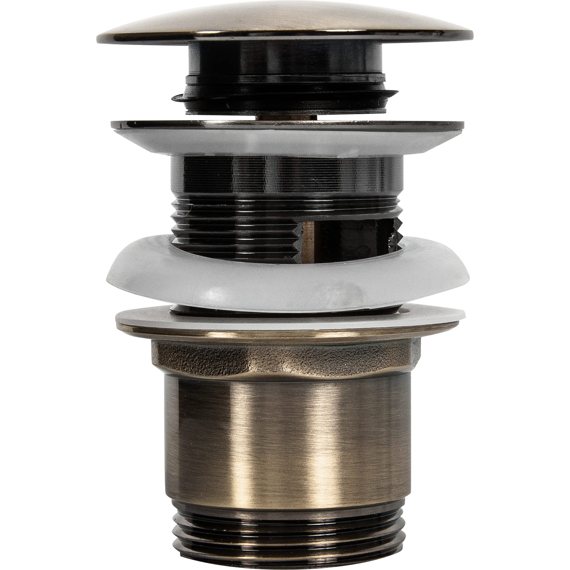 14362846 Выпуск для раковины Orange Клик-Клак 1/4", цвет бронза Santreyd  - Вид №3