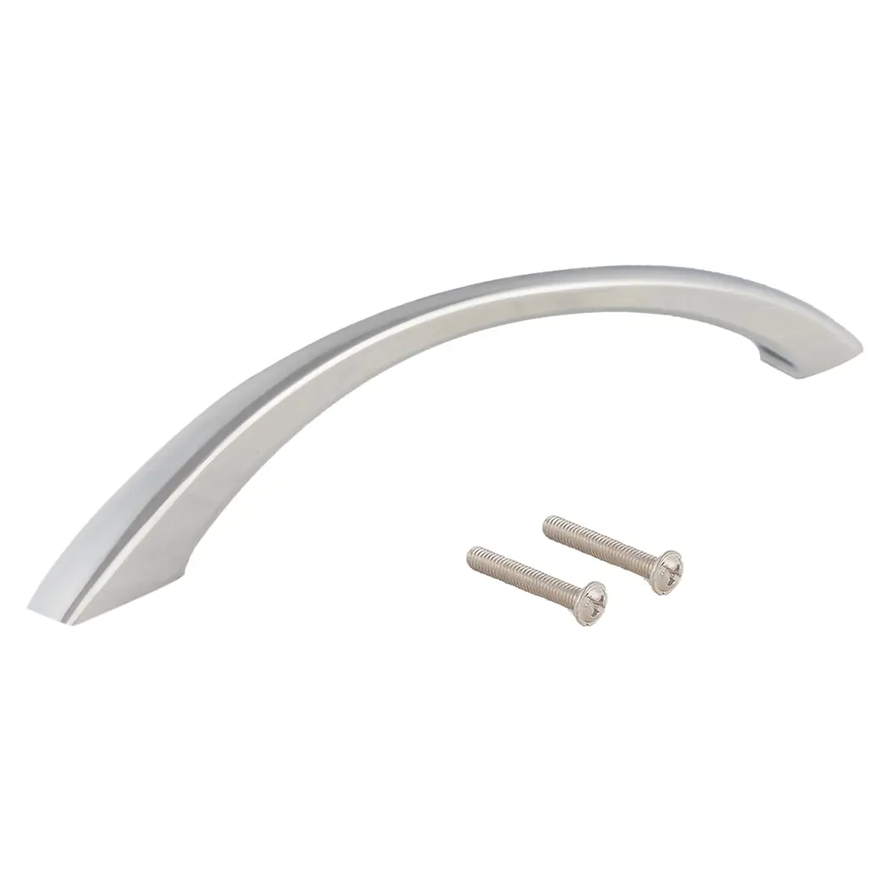 Мебельная ручка-скоба RS032CP.3 128 мм хром BOYARD STLM-2115756 - Вид №1