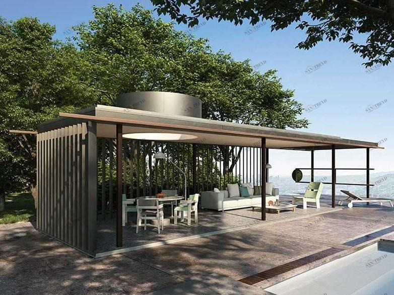 Kettal Самонесущая пергола из алюминия Vdl sun-id-1405326