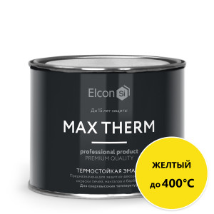 92707339 Эмаль термостойкая 00-00002919 цвет желтый 0.5 л STLM-0536145 ELCON