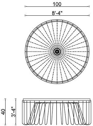 ENNE Круглый журнальный столик из металла sun-id-1348049 - Вид №3