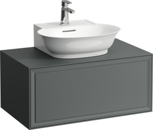 H4060130856281 Шкафчик 800, 1 ящик, с отверстием в центре, совместим с мини-раковиной 816852 LAUFEN PRO