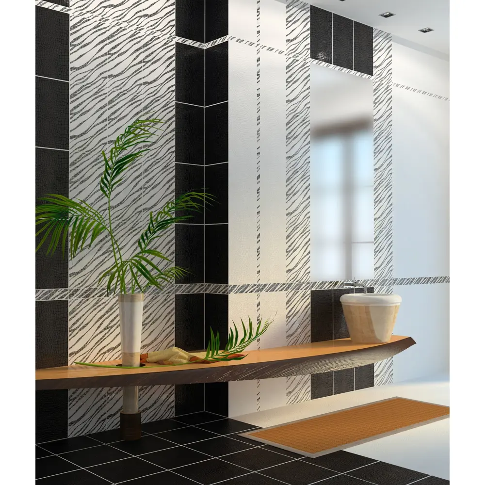 Плитка напольная Golden Tile «Кайман» 30х30 см 1.35 м2 цвет чёрный 13198220 STLM-2055055 - Вид №3