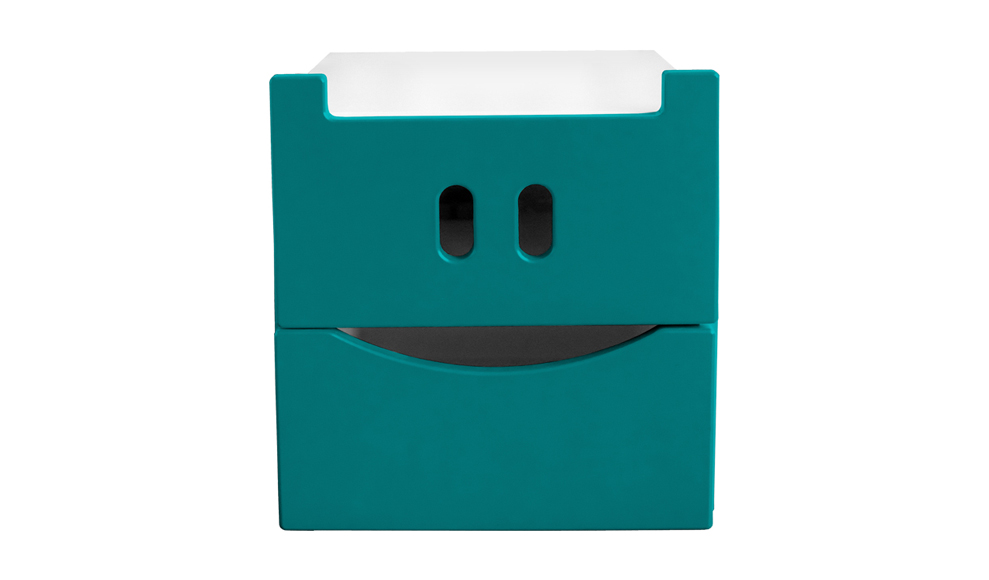 Тумбочка детская с 2 ящиками "Заводила Никки" МАНДАРИН ЧУДИКИ 178775 Желтый Santreyd  - Вид №1