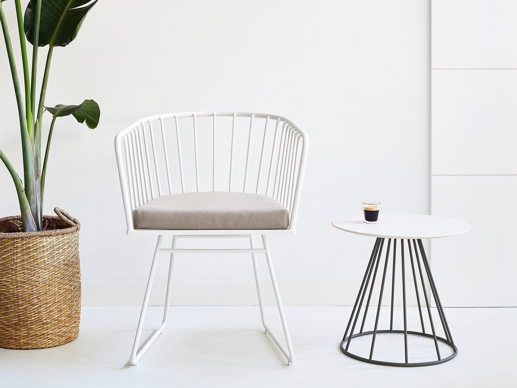 Алюминиевый и деревянный садовый столик Bivaq Illa ARCH-00057553 - Вид №3