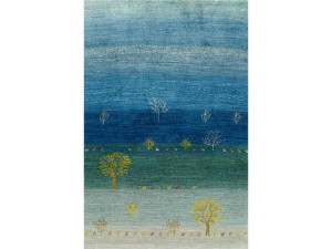 Прямоугольный шерстяной ковер