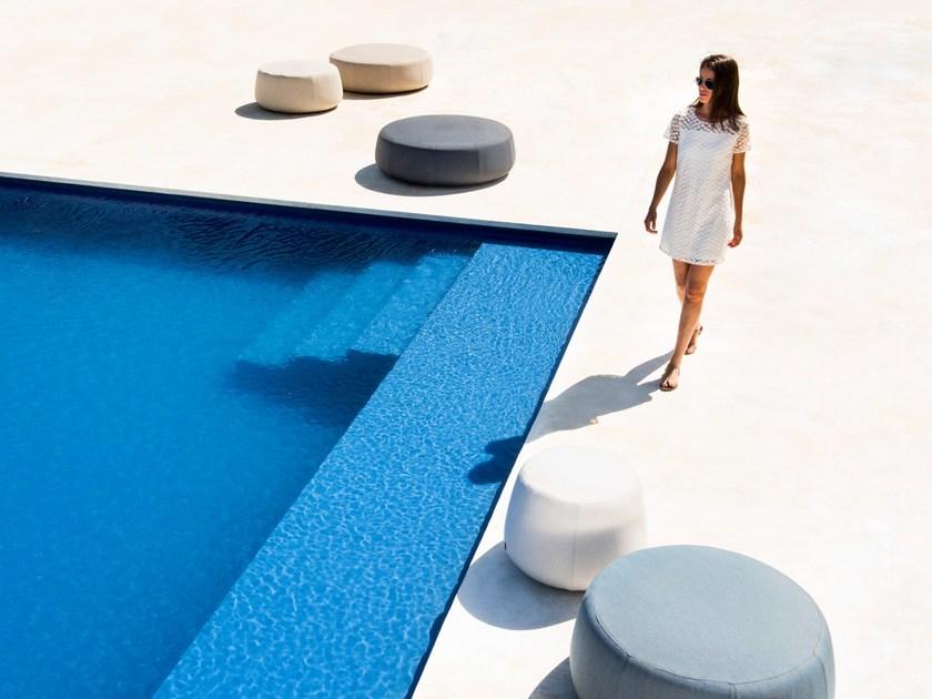 TRIBÙ Круглый садовый пуф Nomad C05032w/33w/34w - Вид №2