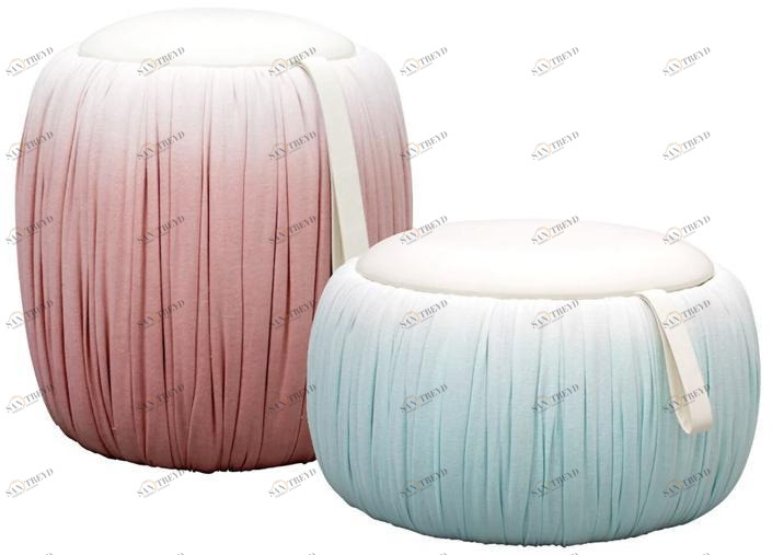 Jetclass Круглый пуф-контейнер из ткани Draper Jdp309, jdp309a 