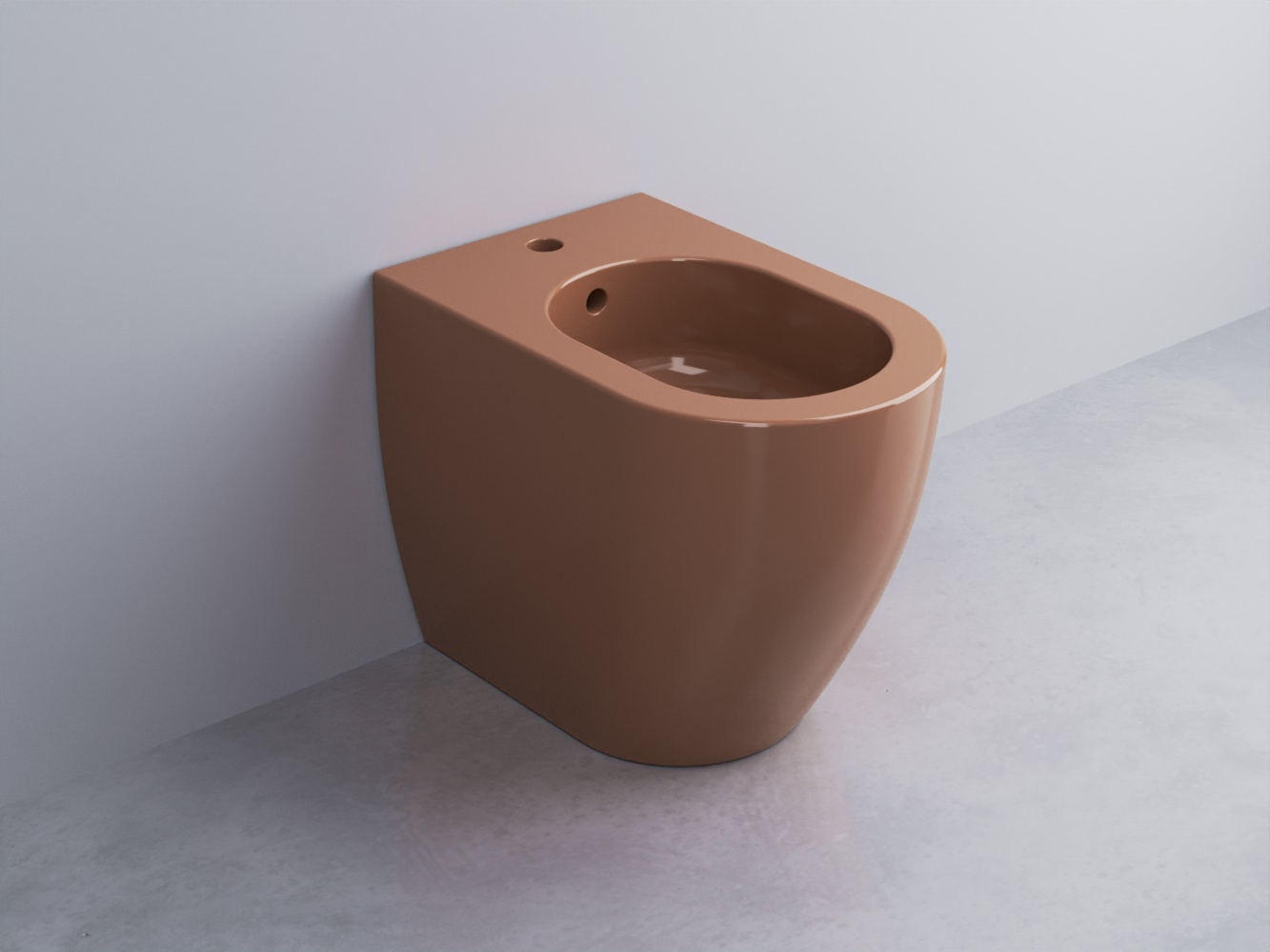 SMBID-NI Биде напольное с одним отверстием под смеситель 53 cielo Smile Ceramica Cielo