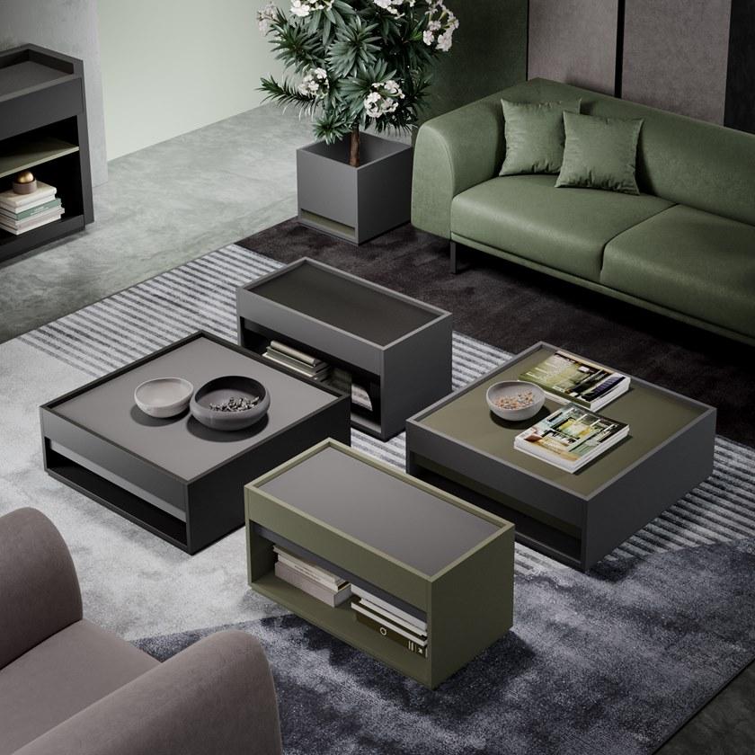 PROF Прямоугольный деревянный журнальный столик Sessanta sun-id-1378559 - Вид №7