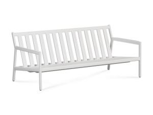 2-местный алюминиевый садовый диван с порошковым покрытием