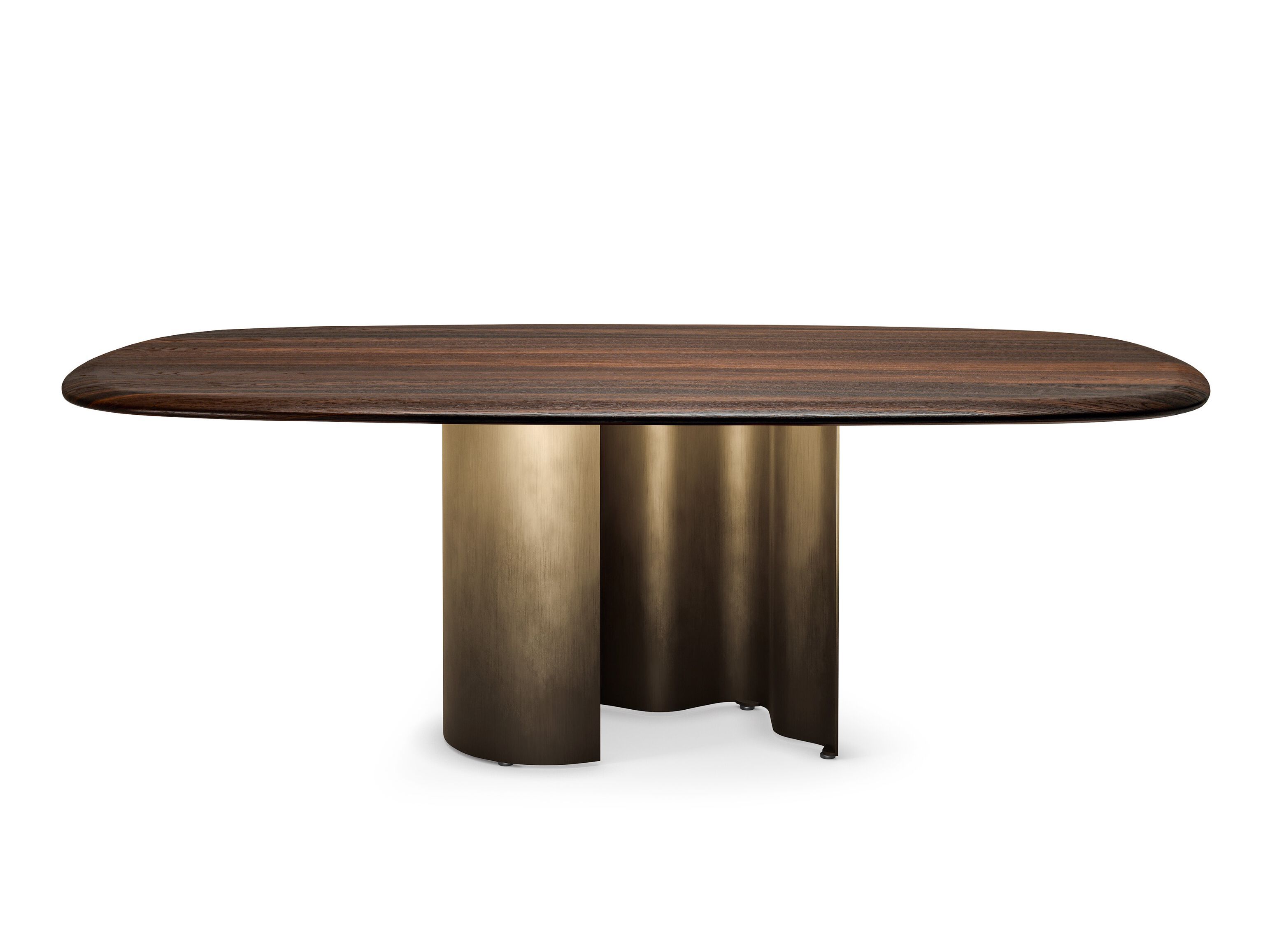 Керамический обеденный стол со скульптурной основой Cattelan italia Papel ARCH-00081911