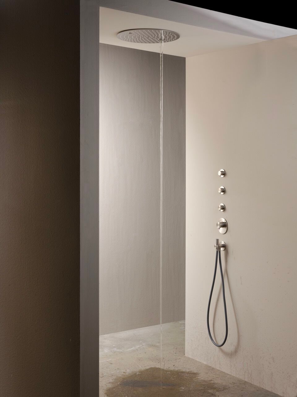 Смеситель для душа с 3 отверстиями из нержавеющей стали BEAMTECH Timeless ARCH-00076042 - Вид №1